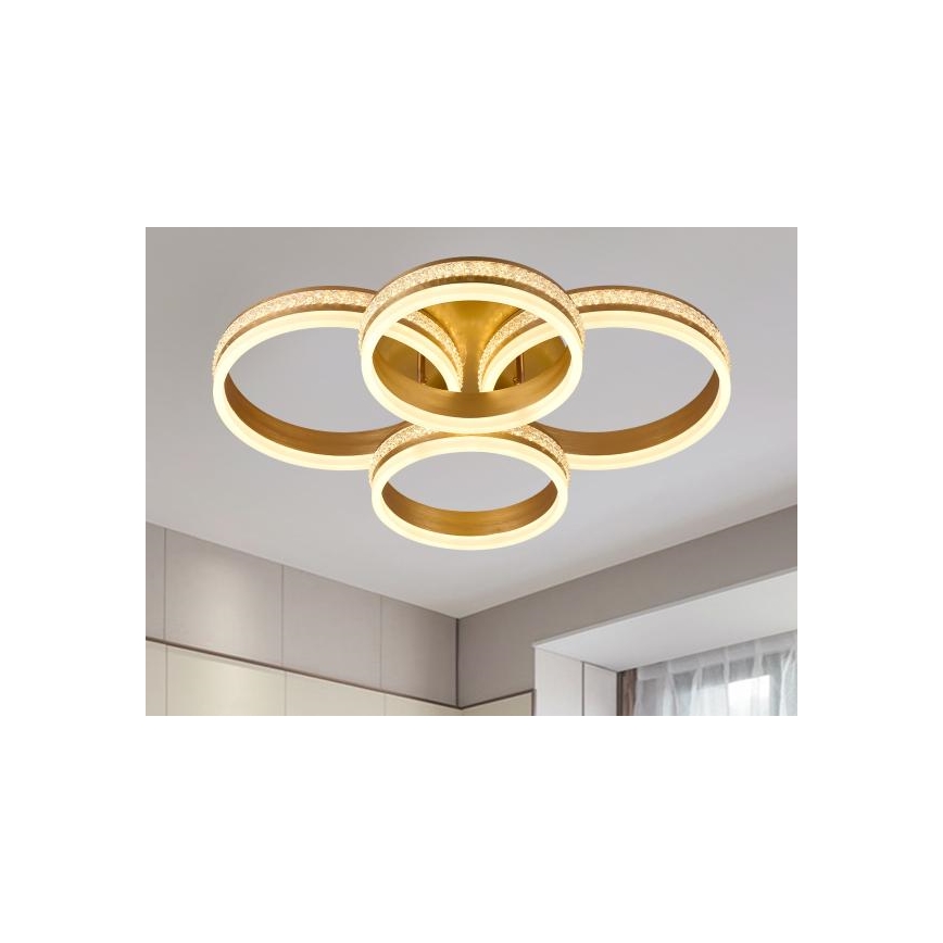 LED ρυθμιζόμενο επιφανειακό φωτιστικό οροφής LED/150W/230V 3000-6500K + τηλεχειριστήριο