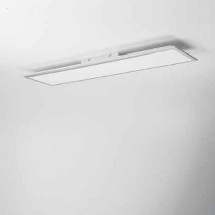 LED Ρυθμιζόμενο επιφανειακό πάνελ LED/32W/230V 2700-6500K 25x100 cm λευκό + τηλεχειριστήριο