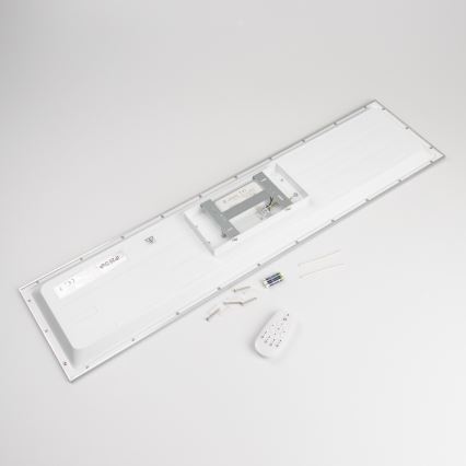 LED Ρυθμιζόμενο επιφανειακό πάνελ LED/32W/230V 2700-6500K 25x100 cm λευκό + τηλεχειριστήριο