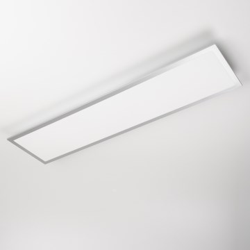 LED Ρυθμιζόμενο επιφανειακό πάνελ LED/32W/230V 2700-6500K 25x100 cm λευκό + τηλεχειριστήριο