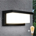 LED ρυθμιζόμενο επιτοίχιο φωτιστικό εξωτερικού χώρου NEELY 1xE27/W/230V 2700-6500K IP54 μαύρο