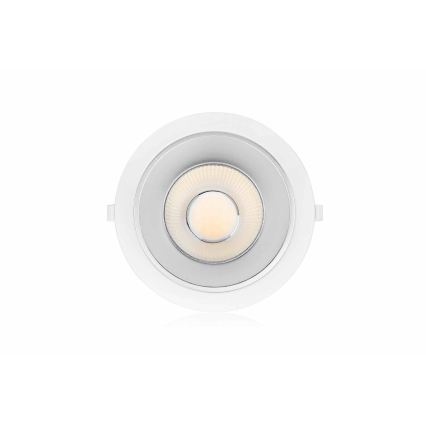LED ρυθμιζόμενο εντοιχισμένο φωτιστικό μπάνιου NYON LED/20/26W/230V 3000/4000/5700K διάμ. 23,2 cm IP44 λευκό
