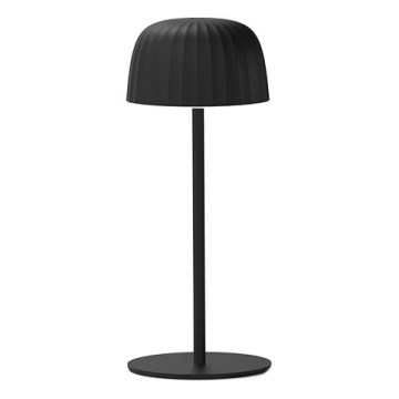 LED Ρυθμιζόμενο εξωτερικό επαναφορτιζόμενο επιτραπέζιο φωτιστικό VIVIEN LED/3W/5V 2700K 1600 mAh IP54 μαύρο
