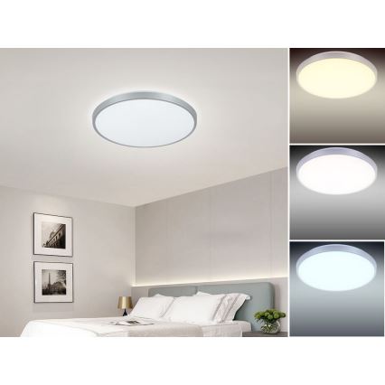 LED Ρυθμιζόμενο φωτιστικό οροφής OPAL LED/24W/230V + τηλεχειριστήριο
