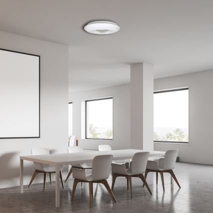 LED Ρυθμιζόμενο φωτιστικό οροφής VELA LED/24W/230V + τηλεχειριστήριο