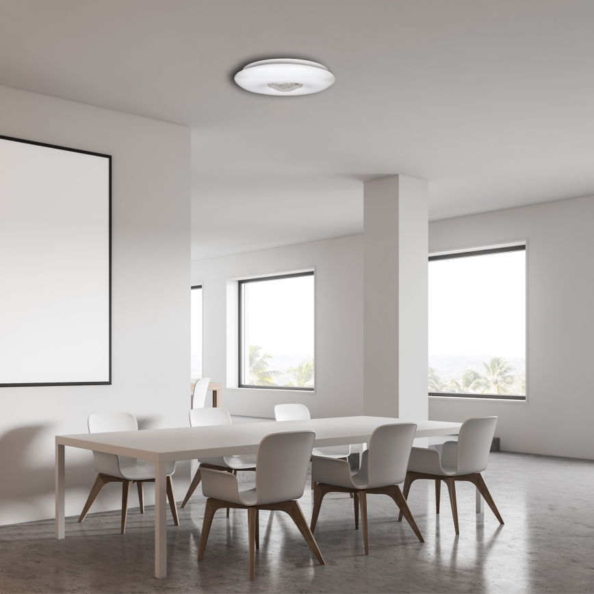 LED Ρυθμιζόμενο φωτιστικό οροφής VELA LED/24W/230V + τηλεχειριστήριο