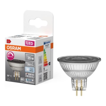 LED ρυθμιζόμενος ανακλαστικός λαμπτήρας MR16 GU5,3/5W/12V 4000K 36° CRI 90 - Osram