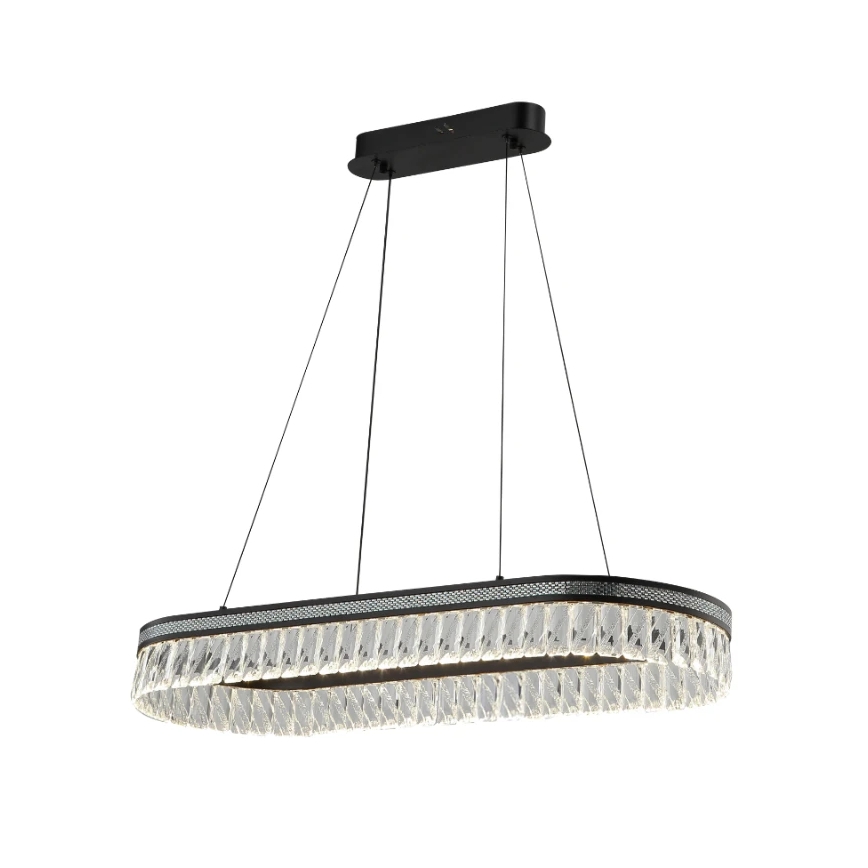 Ρυθμιζόμενος κρυστάλλινος LED πολυέλαιος σε καλώδιο THALIA LED/50W/230V 3000-6000K + τηλεχειριστήριο