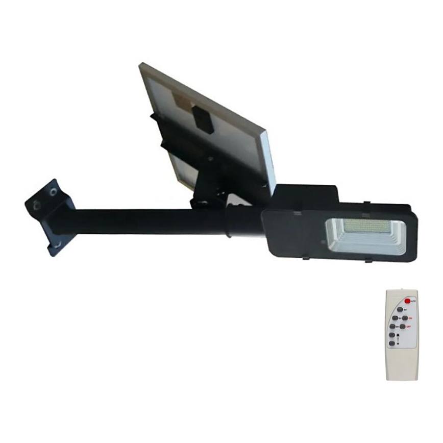 LED Ρυθμιζόμενος Ηλιακός Φωτισμός Δρόμου LED/50W/6,4V 6000K IP65 50000 mAh + τηλεχειριστήριο