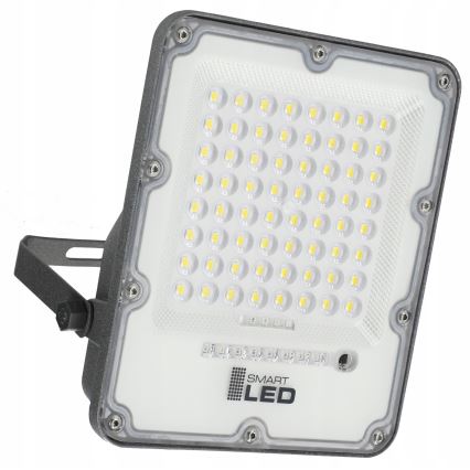 Ρυθμιζόμενος ηλιακός προβολέας LED/100W/3,2V 5000K 10500 mAh IP65 μαύρος + τηλεχειριστήριο