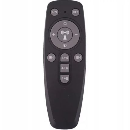 Ρυθμιζόμενος ηλιακός προβολέας LED/100W/3,2V 5000K 10500 mAh IP65 μαύρος + τηλεχειριστήριο