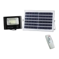 LED Ρυθμιζόμενος Ηλιακός Προβολέας LED/12W/3,2V 6000K IP65 5000 mAh + τηλεχειριστήριο