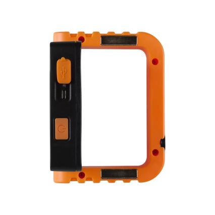 LED Ρυθμιζόμενος ηλιακός επαναφορτιζόμενος προβολέας LED/10W/5V USB 6500K IP44 1800 mAh