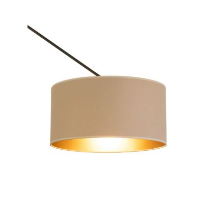 LED ρυθμιζόμενος πολυέλαιος σε ράβδο GORTA 1xE27/60W/230V μπεζ/χρυσό