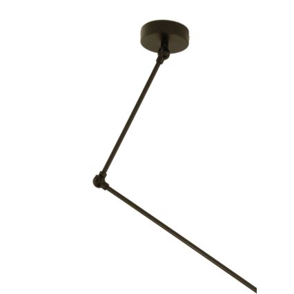 LED ρυθμιζόμενος πολυέλαιος σε ράβδο GORTA 1xE27/60W/230V μπεζ/χρυσό