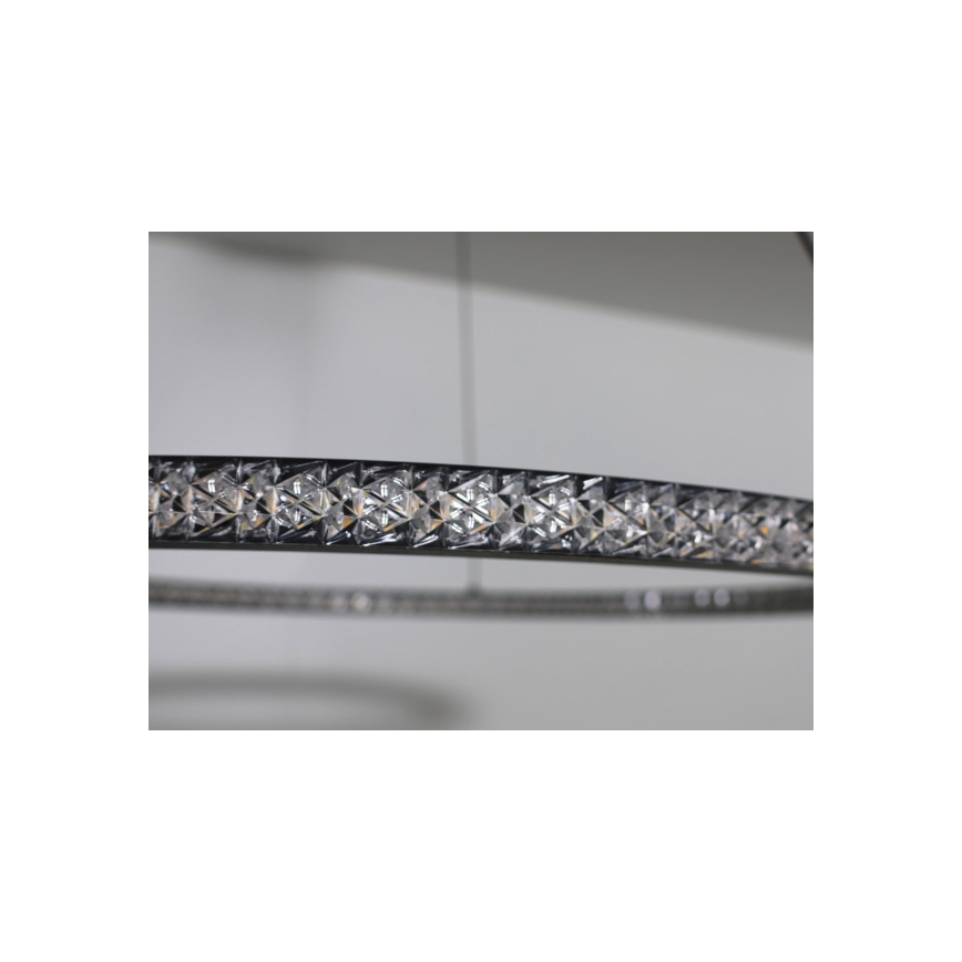 LED Ρυθμιζόμενος πολυέλαιος με καλώδιο ανάρτησης LED/150W/230V 3000-6500K + τηλεχειριστήριο