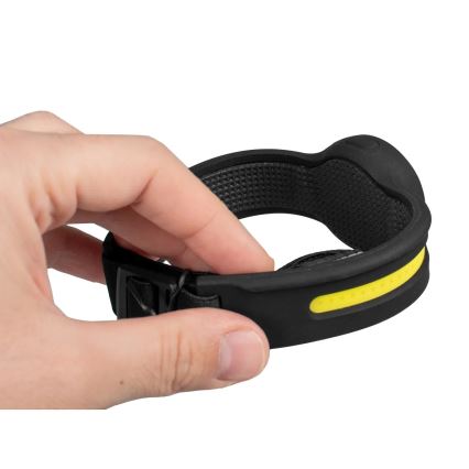 LED ρυθμιζόμενος επαναφορτιζόμενος φακός κεφαλής με κόκκινο φωτισμό LED/5V IPX4 550 lm 600 mAh