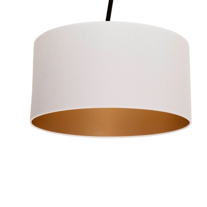 LED Ρυθμιζόμενος επιφανειακός πολυέλαιος VENICE 1xE27/60W/230V λευκό/χρυσό