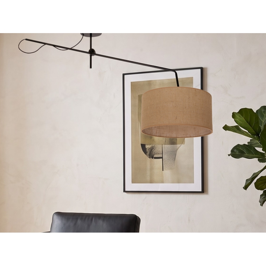 LED Ρυθμιζόμενος επιφανειακός πολυέλαιος VENICE 1xE27/60W/230V τζούτα