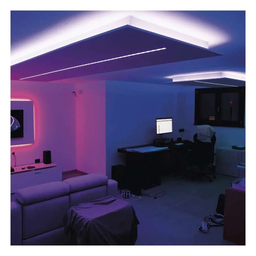 LED RGB+CCT Ρυθμιζόμενη λωρίδα GOSMART LED/11W/230V 2 μ 2700-6500K IP44 Wi-Fi + τηλεχειριστήριο