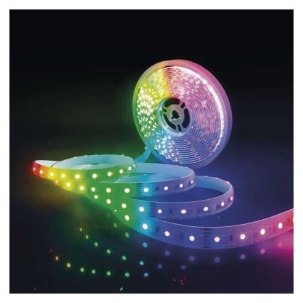 LED RGB+CCT Dimmable ταινία GOSMART LED/21W/230V 5 m 2700-6500K IP44 Wi-Fi + τηλεχειριστήριο