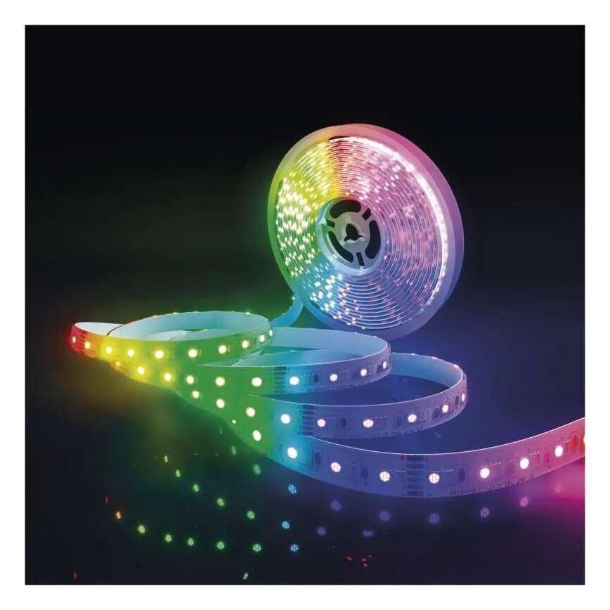 LED RGB+CCT Dimmable ταινία GOSMART LED/21W/230V 5 m 2700-6500K IP44 Wi-Fi + τηλεχειριστήριο