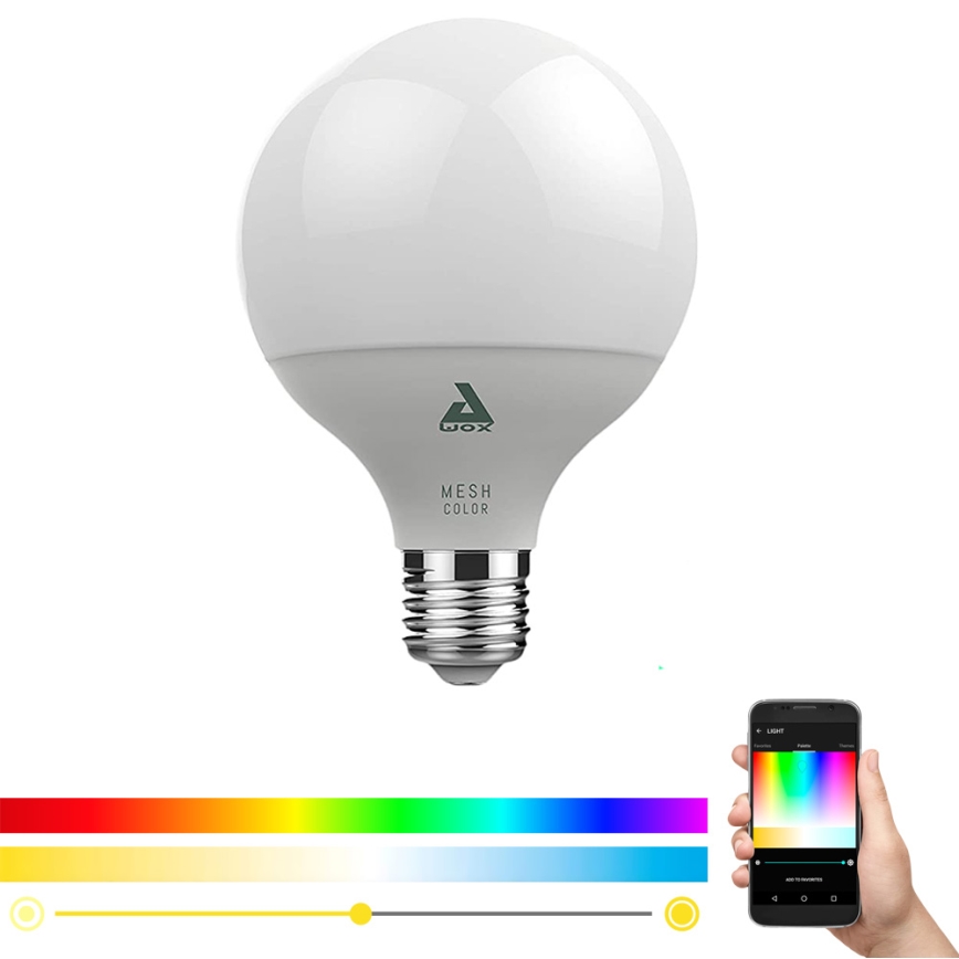 LED RGB Ρυθμιζόμενη Λάμπα CONNECT E27/13W 2700 - 6500K - Eglo