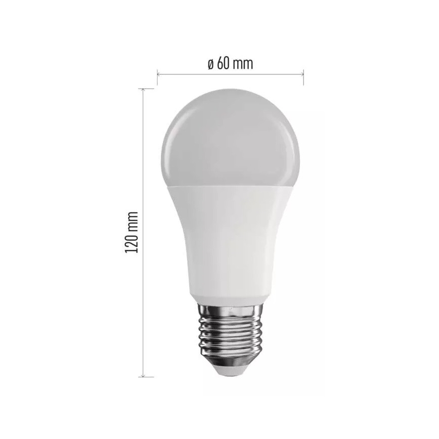 LED RGB Ρυθμιζόμενη λάμπα GoSmart A60 E27/9W/230V 2700-6500K Wi-Fi Tuya