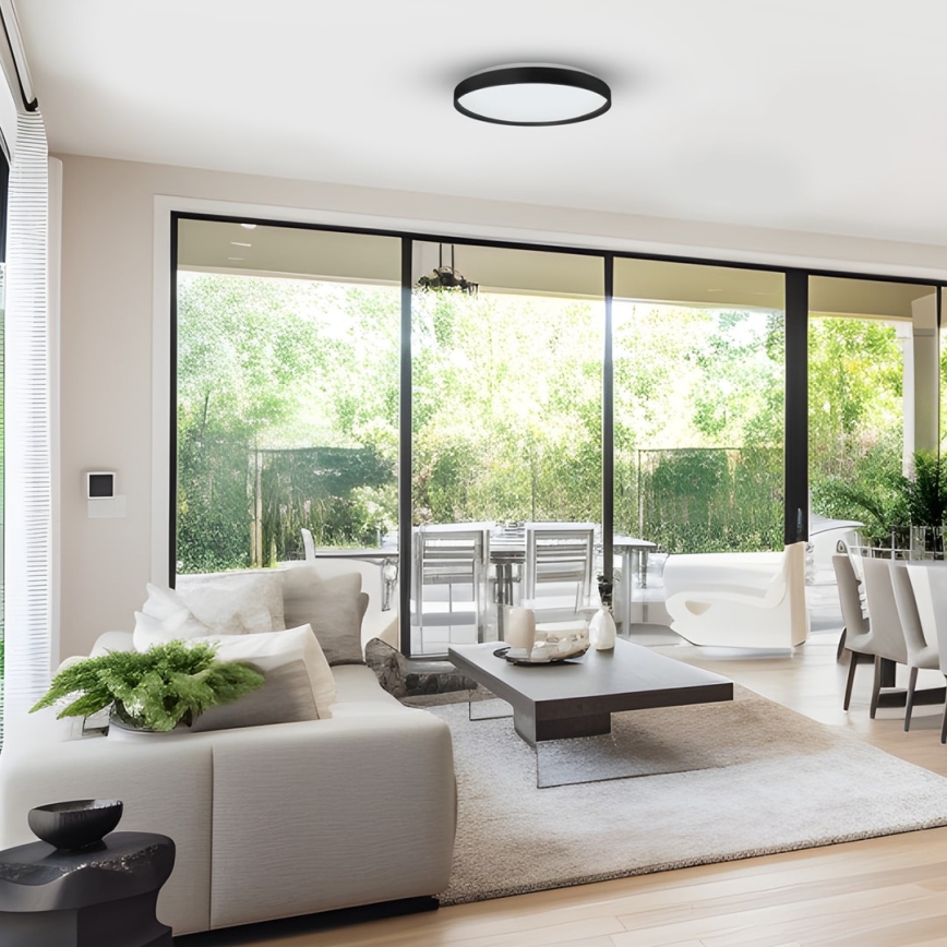 LED RGB dimmable φωτιστικό οροφής RINGO LED/36W/230V + τηλεχειριστήριο