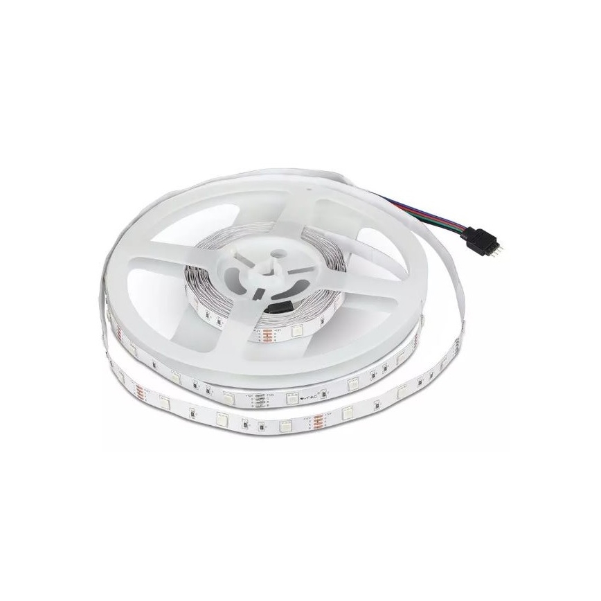 LED RGB Dimmable ταινία 2x5 m LED/4,8W/230V + RC