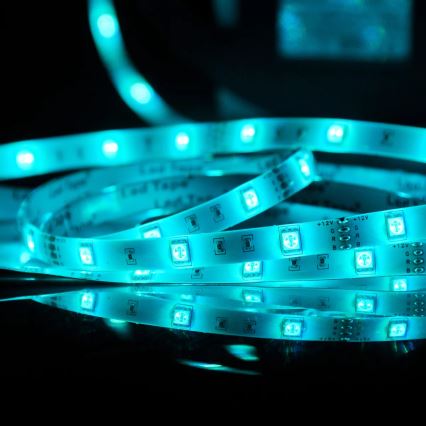 LED RGB Dimmable ταινία εξωτερικού χώρου 5m LED/14W/12V IP65 + RC