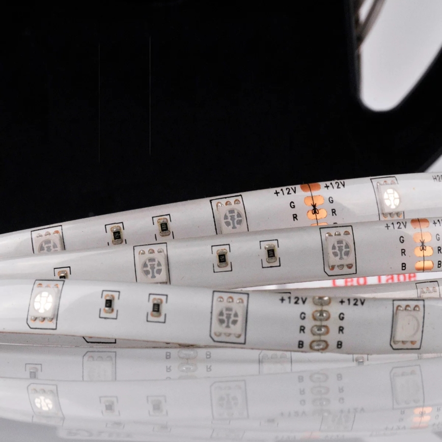 LED RGB Dimmable ταινία εξωτερικού χώρου 5m LED/14W/12V IP65 + RC