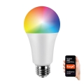 LED RGB Dimmable λαμπτήρας A60 E27/8W/230V 2700-6500K Wi-Fi Tuya