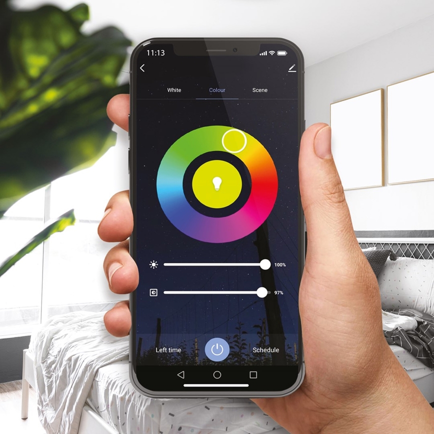 LED RGB Dimmable λαμπτήρας A70 E27/11W/230V 2700-6500K Wi-Fi Tuya