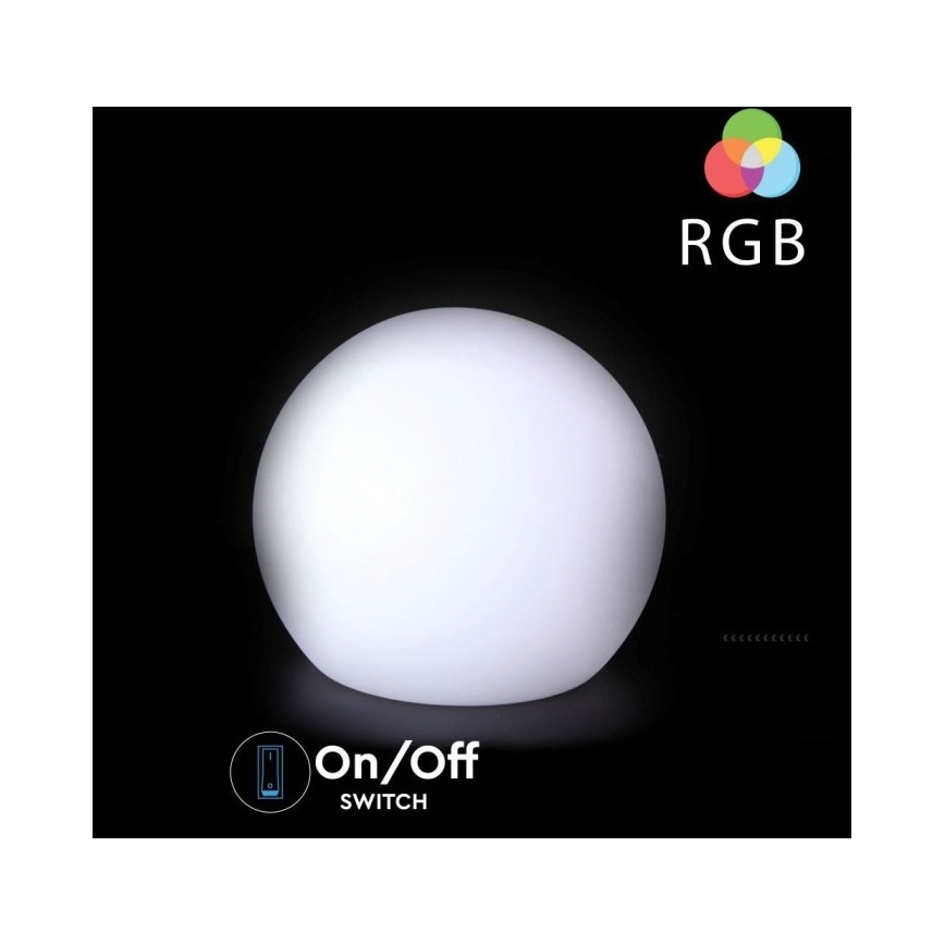 LED RGB Dimmable λαμπτήρας εξωτερικού χώρου LED/1W/230V 30cm IP67