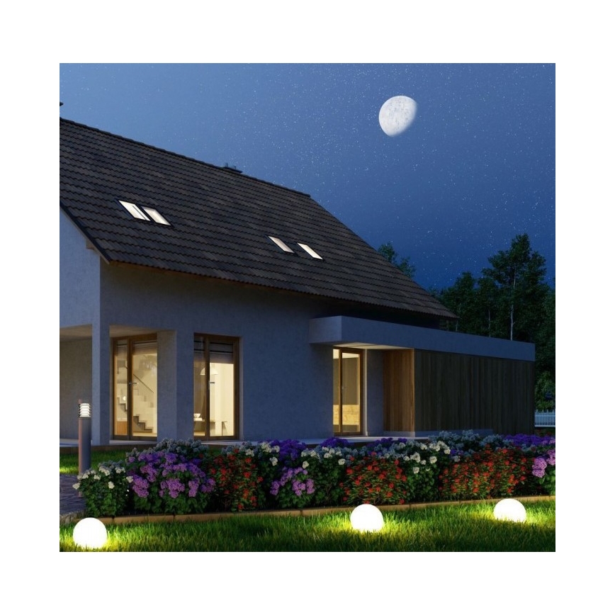 LED RGB Dimmable λαμπτήρας εξωτερικού χώρου LED/1W/230V 30cm IP67