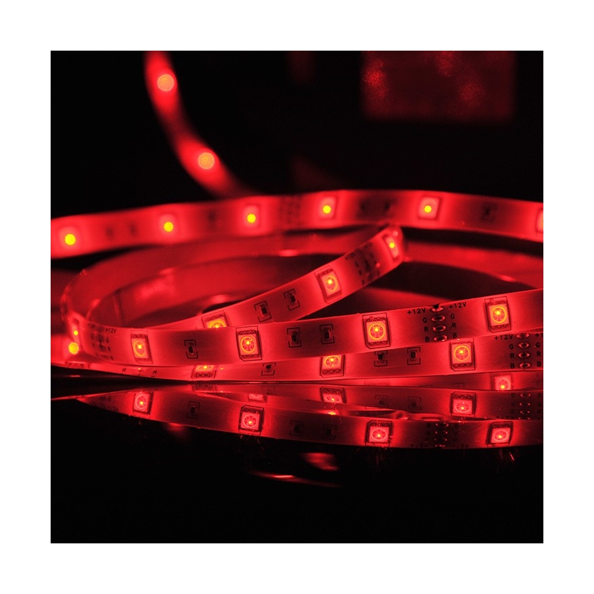 LED RGB Dimmable ταινία 5m LED/18W/12V IP20 + RC