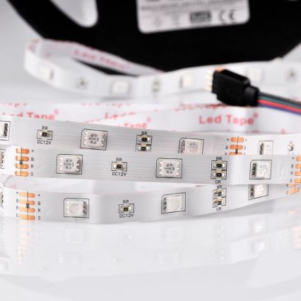 LED RGB Dimmable ταινία 5m LED/18W/12V IP20 + RC
