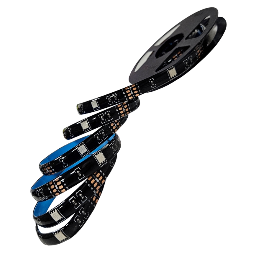 LED RGB Dimmable ταινία LED/6W/5V USB 2 m + τηλεχειριστήριο