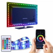 LED RGB Dimmable ταινία για TV LED/6W/5V Wi-Fi Tuya + τηλεχειριστήριο