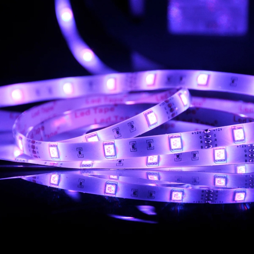 LED RGB Dimmable ταινία εξωτερικού χώρου 5m LED/14W/12V IP65 + RC