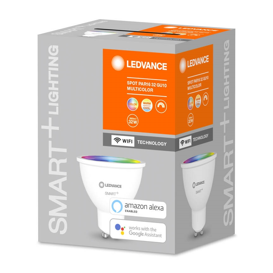 LED RGB Dimming λαμπτήρας SMART+ GU10/5W/230V 2,700K-6,500K - Ledvance