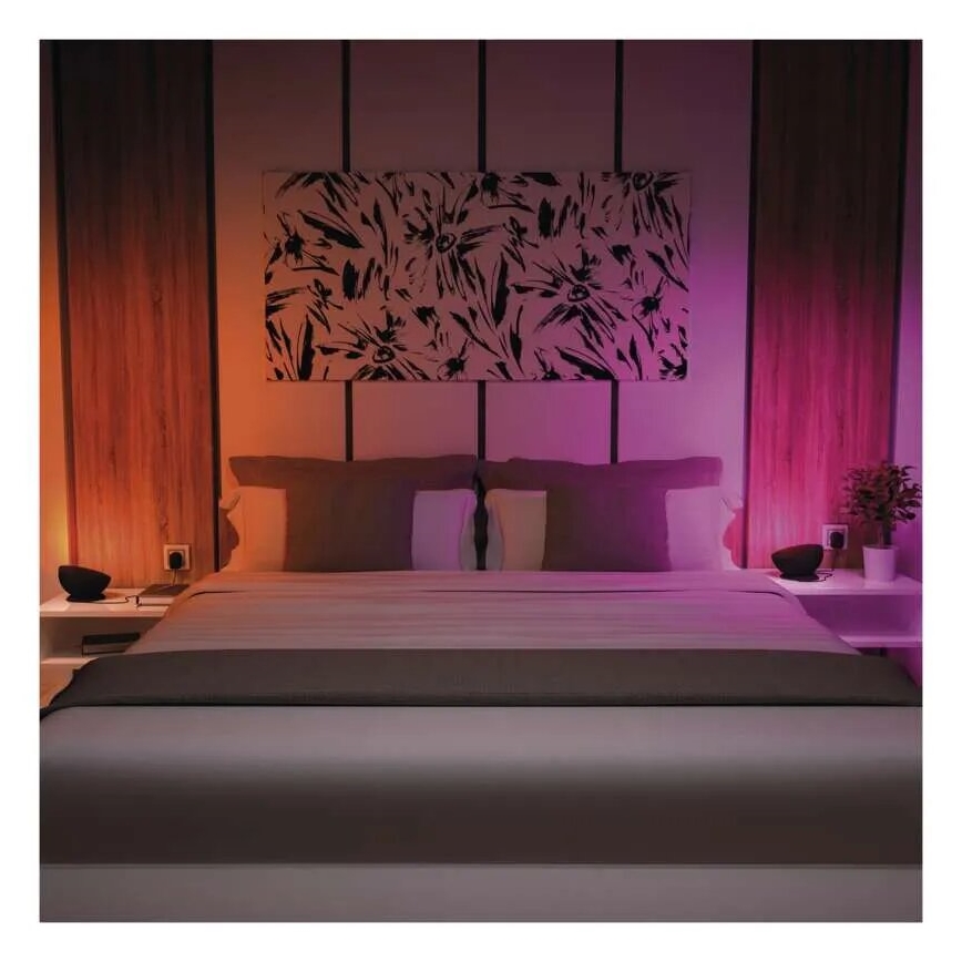 LED RGB Eπιτραπέζιο φωτιστικό  GoSmart LED/7W/230V Wi-Fi μαύρο