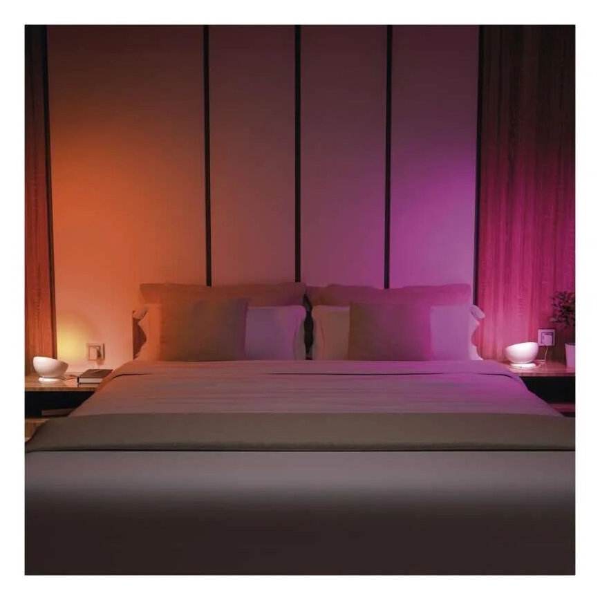 LED RGB Eπιτραπέζιο φωτιστικό  GoSmart LED/7W/230V Wi-Fi λευκό