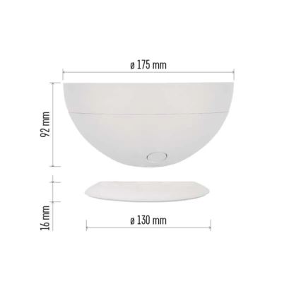 LED RGB Eπιτραπέζιο φωτιστικό  GoSmart LED/7W/230V Wi-Fi λευκό
