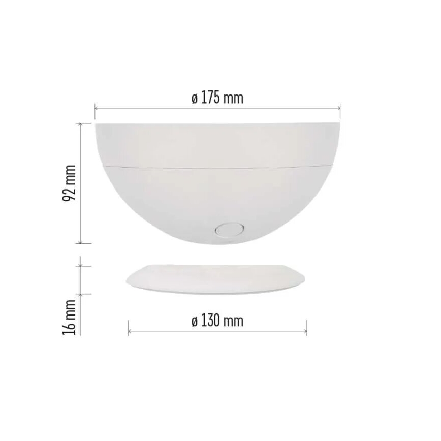 LED RGB Eπιτραπέζιο φωτιστικό  GoSmart LED/7W/230V Wi-Fi λευκό