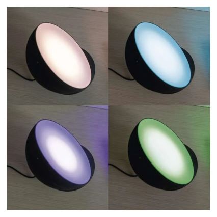 LED RGB Eπιτραπέζιο φωτιστικό  GoSmart LED/7W/230V Wi-Fi μαύρο