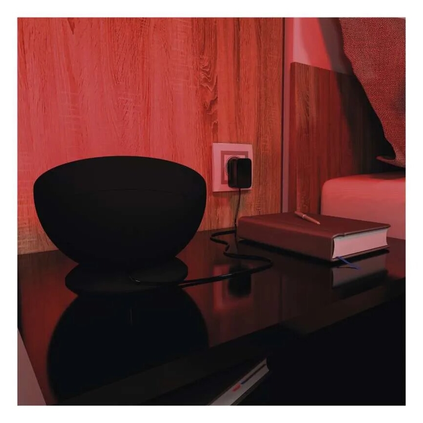 LED RGB Eπιτραπέζιο φωτιστικό  GoSmart LED/7W/230V Wi-Fi μαύρο