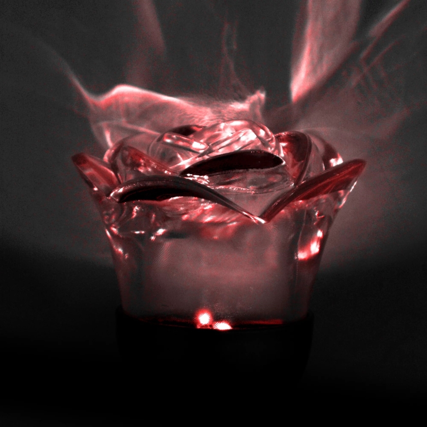 LED RGB Ηλιακό φωτιστικό ROSE LED/1,2V 100 mAh IP44