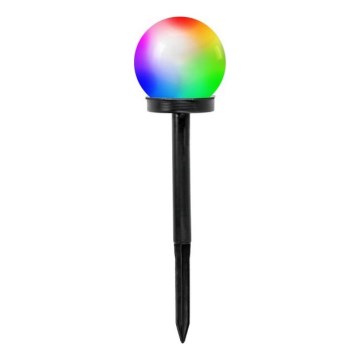 LED RGB Ηλιακό φωτιστικό SPHERE LED/1,2V IP44 40 mAh Ø 10 εκ.